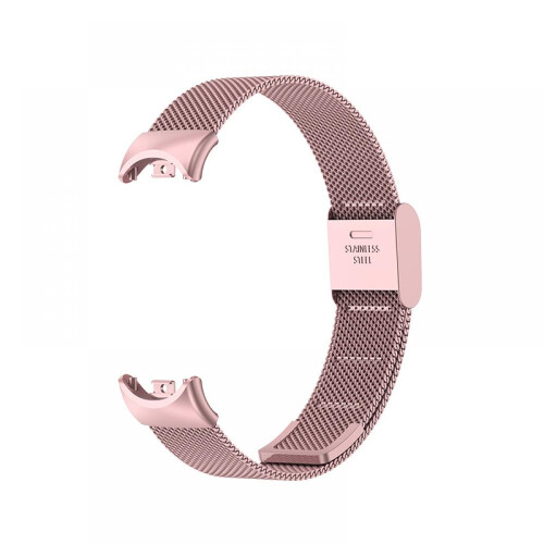 Adequado para pulseira de 8 polegadas, pulseira de aço inoxidável com fecho magnético e três contas. 2