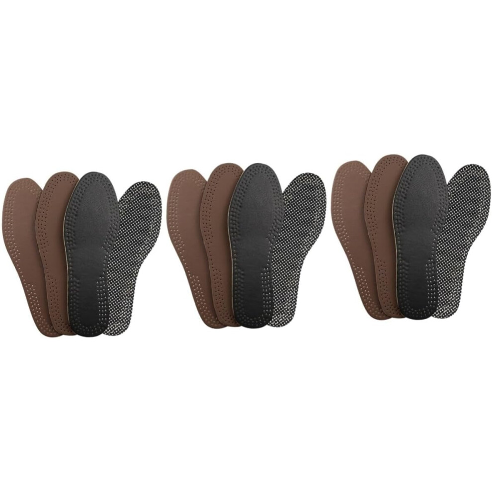 Hkhbjs 6Pairs Breathable Insole For Men Skid Shoe Bottom Insole To Prevent Sweat Designed