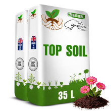 Laeto Top Soil 35L x 2 (70L) – Top Soil for Garden & Landscaping Premium Garden