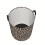 Leopard-Pattern Round Laundry Basket Toy for Clothes Organization & Bathroom/Room Decoration 2