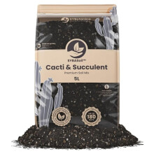 Sybotanica - Cactus & Succulent Soil Potting Mix 5 L - Premium Coco Compost - Pe