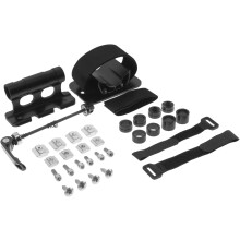 Bike Rack Front Fork Mount Quick Release Axle Bracket Set for Car Roof Bike Carrier Secure Bicycle Load Holder