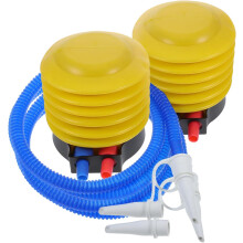 Set mit 2 tragbaren Fußluftpumpen zum Aufblasen von Kissen und Ballons