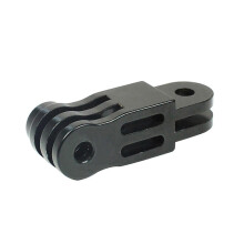 (A, Black Color) Long & Short Adjustable Arm Straight Joints Mount 3 Way for Hero 8 9 10 Xiaoyi Action Camera Accessories