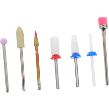 Sanding Head for Nail Drill Includes Ceramic and Tungsten Carbide Bits for Manicure and Nail Art for Salon Supplies