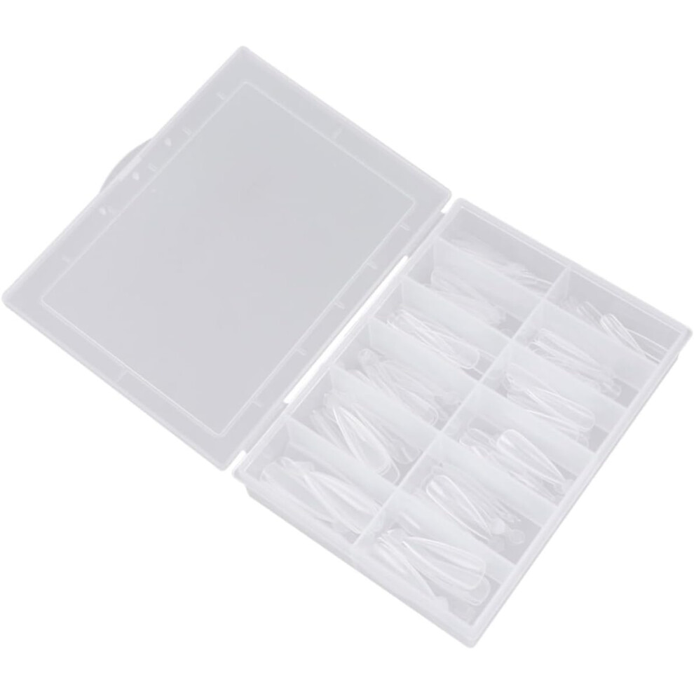 Hkhbjs Diamond Nail Mold For Fake Nails Reusable Shape Sticker And Extension Model For Manicure