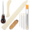 Leather Craft Kit Hand Stitching Tools 11pcs DIY Bookbinding Sewing Beginner Kit 1