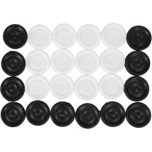 Piezas de backgammon de plástico, piezas de damas de colores surtidos, ligeras y fáciles de transportar para proyectos de arte y manualidades.