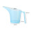 2Pcs Measuring Mixing Cups Plastic Long Mouth Portable Handle for Baking Cooking Use 2