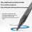 Advanced MPP2.0 Pen 4096 Pressure Interchangeable Tip Magnetic USB C Charging Tablets Compatible Digital Pen 6