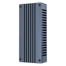 (Grey) Portable Storage Enclosure,40Gbps Data Transfer,2.5"Hard Drive Enclosure Durability Aluminum Housing Plugs and Play Grey