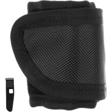 Support magnétique pour télémètre de golf, noir, 31 x 7 cm, avec aimant puissant pour fixation sur chariot de golf et accès facile.
