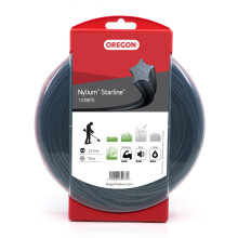 Oregon Star Shaped 2.7mm Strimmer Line with Aluminium Particles, Tackles Long Gr