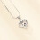 Heart-Shaped Birthstone Cremation Urn Necklace 7
