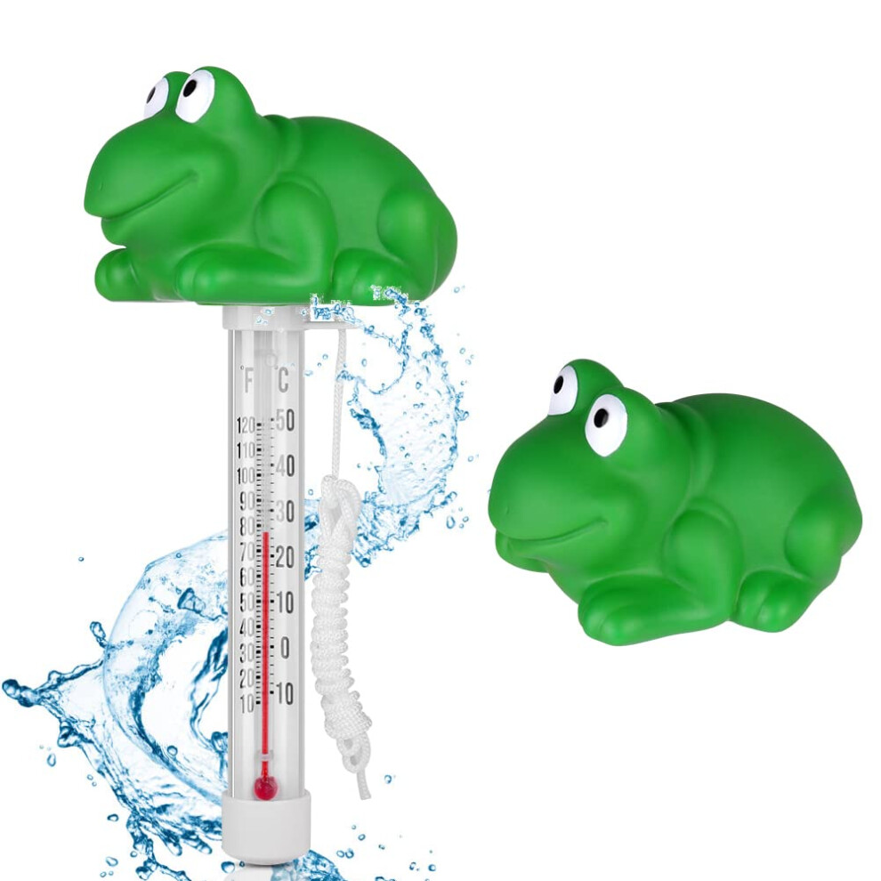 Offcup Floating Pool Thermometer, Floating Water Thermomete Swimming Pool Thermo