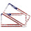 Retro US Flag License Plate Frames Metal 2 PCS 2