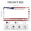 Retro US Flag License Plate Frames Metal 2 PCS 3