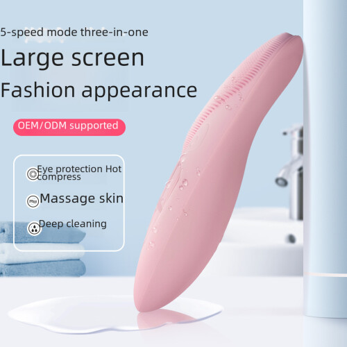 Ηλεκτρικό καθαριστικό προσώπου, όργανο μασάζ προσώπου, όργανο ομορφιάς με 1