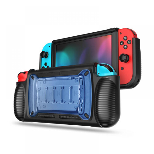 Capa protetora para Nintendo Switch, capa protetora para console de jogos em TPU resistente a quedas. 2