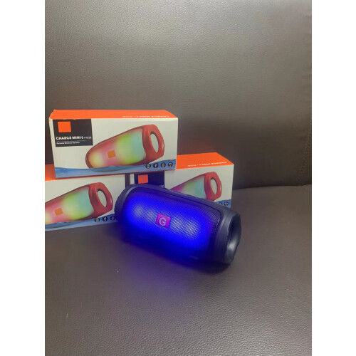 Ασύρματο ηχείο bluetooth subwoofer εξωτερικού χώρου φορητό σπίτι πολύχρωμα φώτα 1