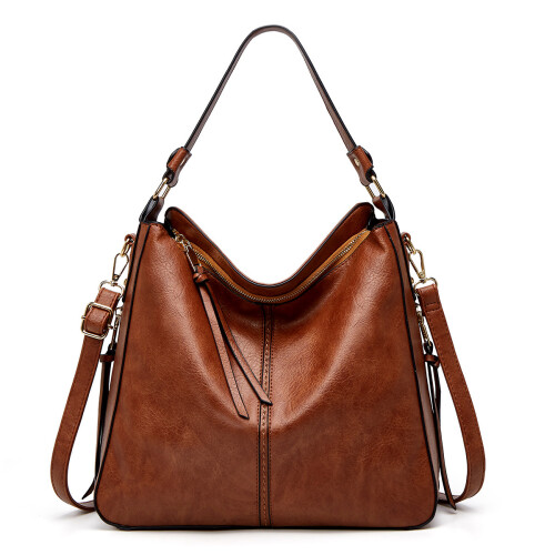Elegante borsa a tracolla retrò da donna, modello monospalla. 2