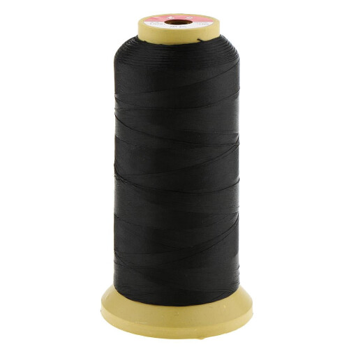 Nylon Sewing Thread 0.2 mm Black for Hair Extensions 1