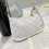 Borsa da ascella ricamata, borsetta da donna, borsa a tracolla versatile e alla moda. 6
