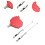 Generic Motorcycle Clutch Lever Repair Kit High Performance Braking System Red 6