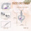 Heart-Shaped Birthstone Cremation Urn Necklace 2