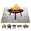 Fire Pit Mat ZITFRI 100x100cm Square Fireproof Mat Grill Mat, 2 Layer Fire Resis 1