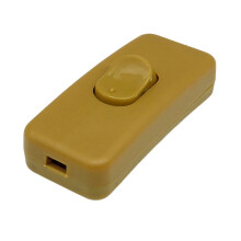 (brown) Multiupurpose Inlines Cord Switches Button Accessory for Convenient Lamp Control 6A 250V Home Decoration Daily Use Red