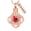 Love Knot Cremation Pendant with Birthstone Ashes Urn 3