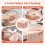 Coral Fleece Striped Dish Cloths Microfiber 10PCS 6