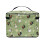 Small Cosmetic Bag with Rooster and Daisy Pattern, Zipper 3
