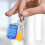 AuroraX Funny Basic Calculator Cute Mini Keychain,Portable Electric Math Calculator With Protective Cover College Study Learning Supplies 4