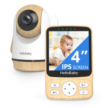 HelloBaby Baby Monitor with Camera and Night Vision-29H Battery Life, No WiFi Ne