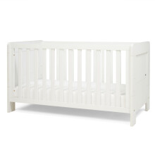Tutti Bambini Alba Cot Bed Bundle - Cot Bed with Eco-Fibre Mattress Included (14