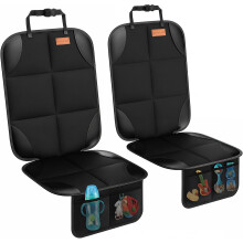 SMART ELF 2 pack Car Seat Protector - for kids/Pet, Thickest Padded Cover