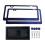 License Plate Frame for Women with Rhinestones Blue 2 pcs 4