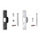 Stainless Steel Door Frame Reinforcement Plate Extended 7