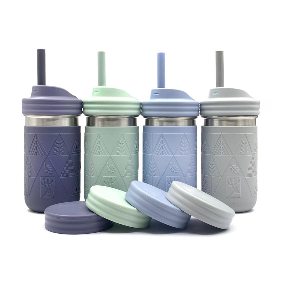 Elk And Friends 14Oz Stainless Steel Kids + Toddler Drinking Cups | The Original