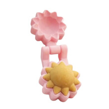 (Style one) Round Plastic Baking Molds for Cakes Chocolate Candy Nonstick Easy Cleaning Reusable Dessert Mould Multicolor