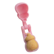 (Style six) Round Plastic Baking Molds for Cakes Chocolate Candy Nonstick Easy Cleaning Reusable Dessert Mould Multicolor