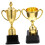 Kids Plastic Trophy for Competitions and Decorations with Fine Workmanship 2pcs 4