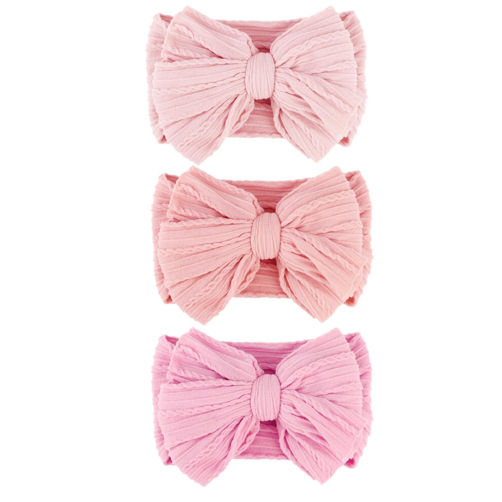 Aqokka Baby Bows Headbands Nylon Baby Girl Headbands Newborn Hairbands Toddler H