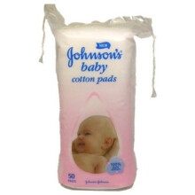Johnson's Baby Cotton Pads - Pack of 50