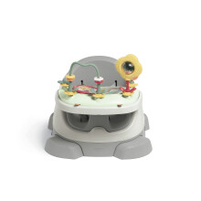 Mamas & Papas Bug 3-in-1 Baby Booster Seat & Activity Tray - Pebble Grey