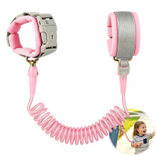 Toddler Reins, 2.5M Extra Long Pink Child Wrist Strap Safety Harness