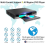 Συσκευή αναπαραγωγής Blu-ray DVD 4K 2025 με λειτουργία προστασίας ματιών, αναπαραγω 4