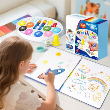 Magic Paint Brush,Mess Free Painting Art Activities For Kids,Toddler Toys,Christmas And Holiday Gift For Kids,Ages 3+